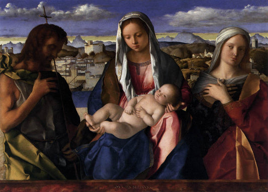 Madonna and Child with Saint John and a Saint