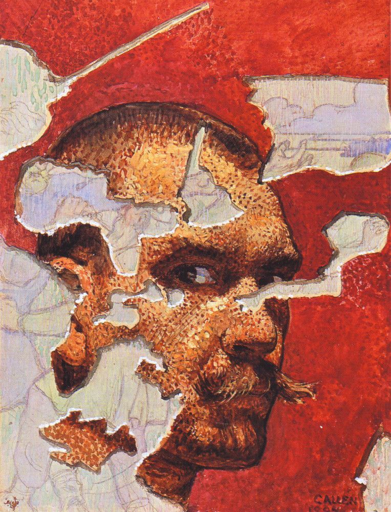 Self-Portrait in a Fresco