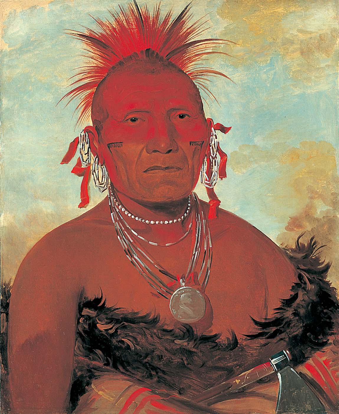 Shon ka ki he ga, Horse Chief, Grand Pawnee Head Chief