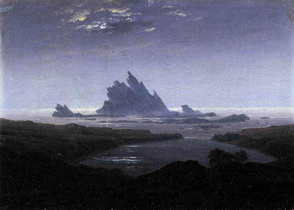 Rocky Reef on the Sea Shore