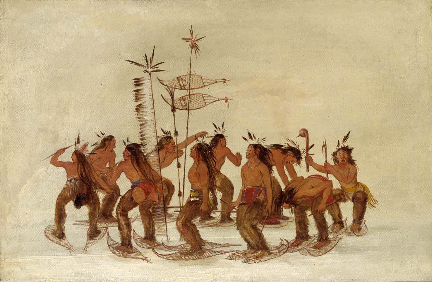 Snowshoe Dance at the First Snowfall