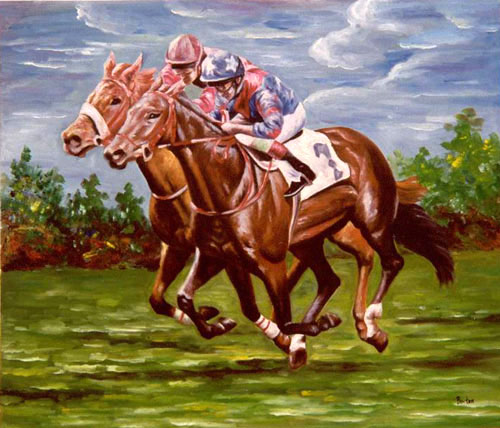 Sports Paintings N037