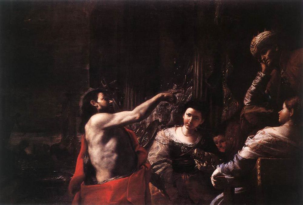 St. John the Baptist before Herod