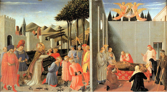 St. Nicolas Frees the Innocent, His Death