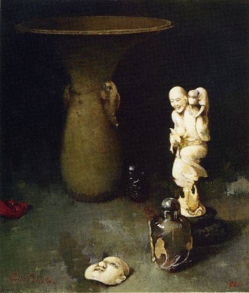 Still Life with Oriental Works of Art