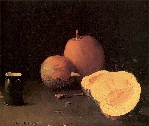Still Life with Squash and PItcher