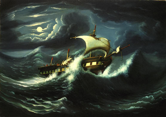 Storm Tossed Frigate