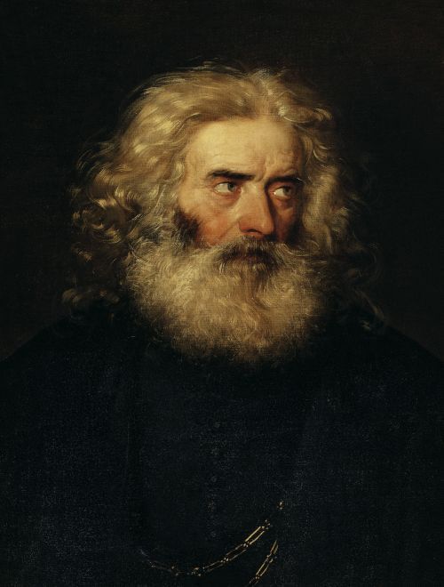 Study of a Head of a Bearded Man