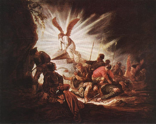 The Angel Is Opening Christ's Tomb