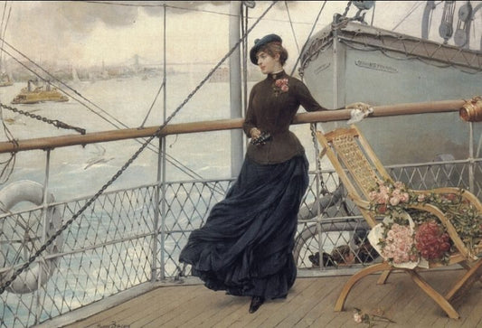 The Departure from New York Harbor