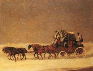 The Derby And London Royal Mail On The Open Road