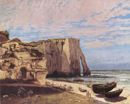 The Etretat Cliffs after the Storm