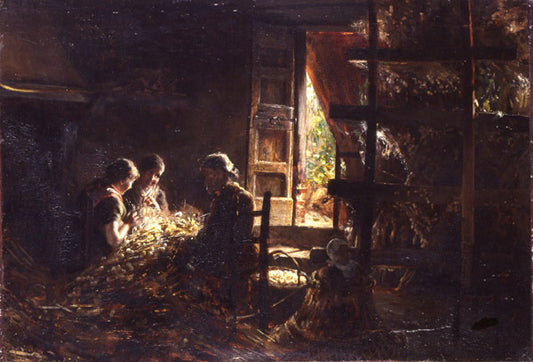 The Gathering of Silkworm Cocoons