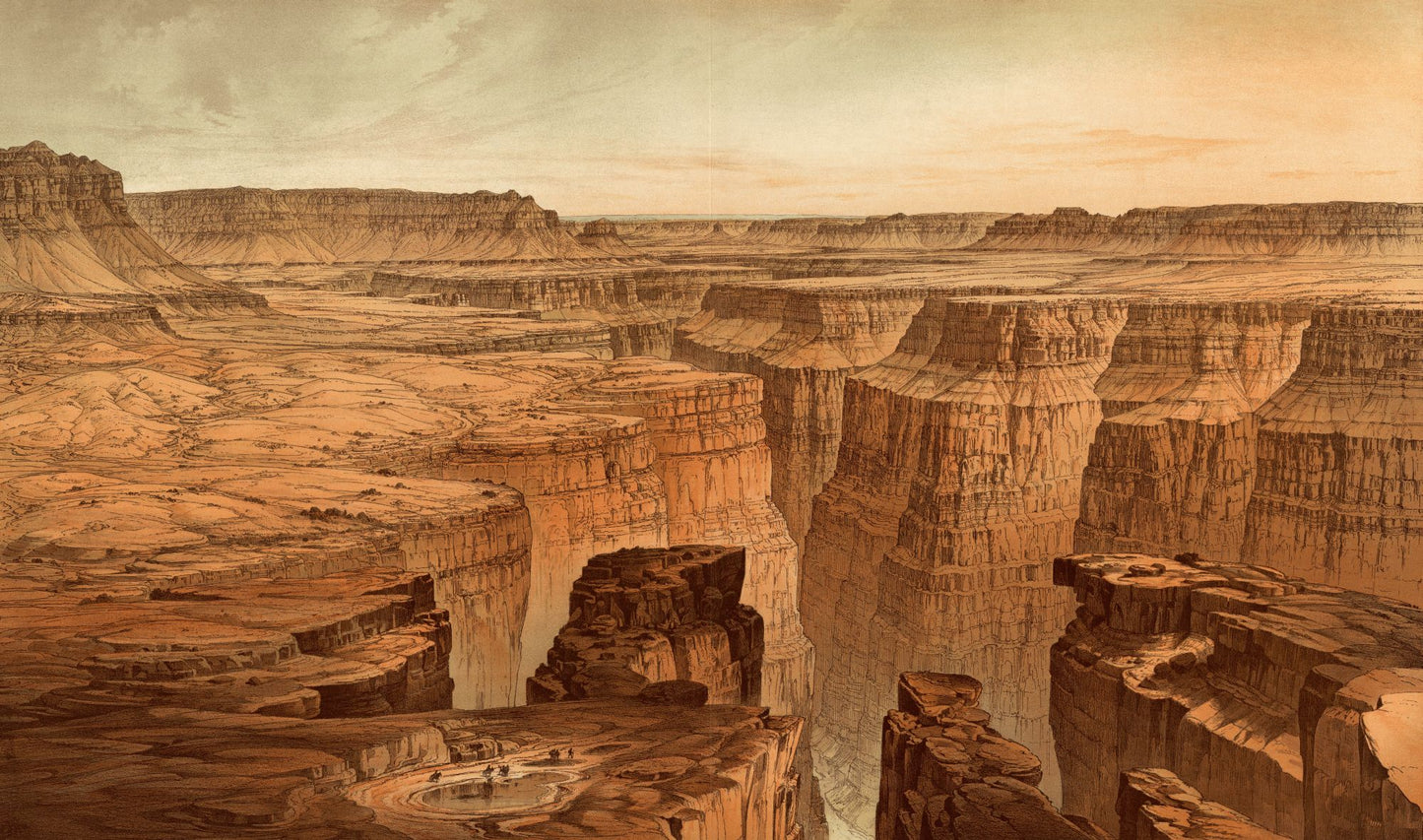 The Grand Canyon at the Foot of the Toroweap