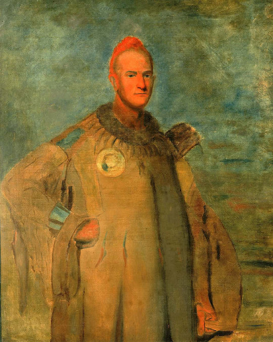 Theodore Burr Catlin, in Indian Costume b