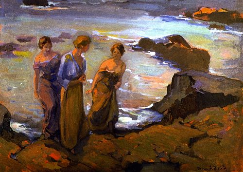 Three Women at the Seashore