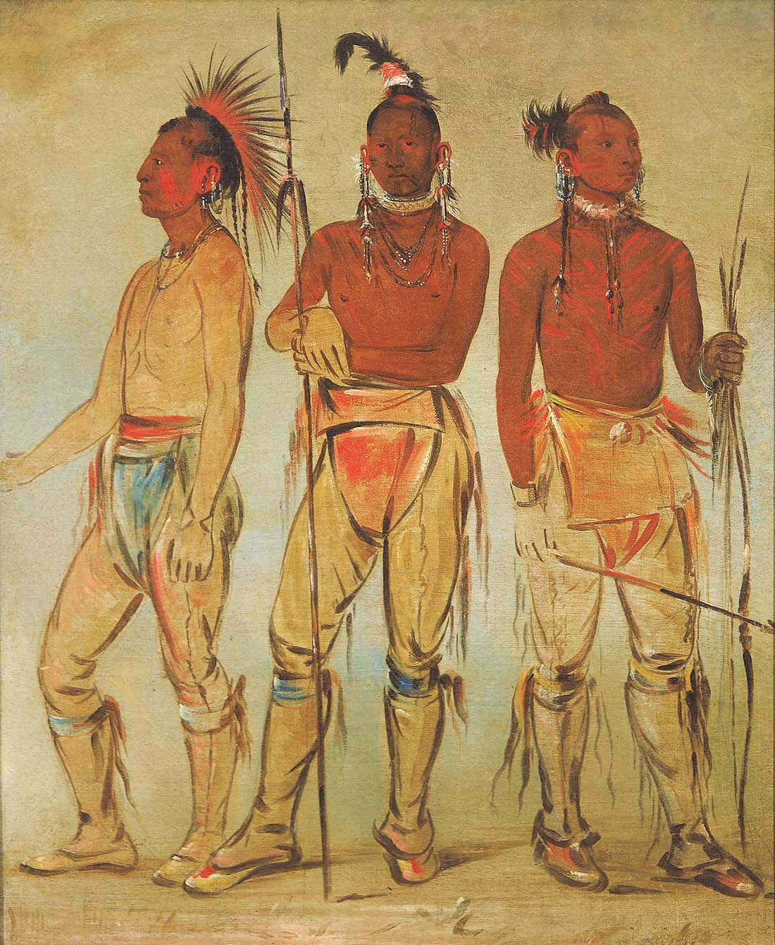 Three Young Warriors