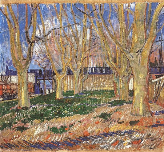 Avenue of Plane Trees near Arles Station