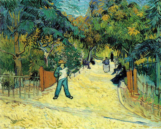 Entrance to the Public Park in Arles