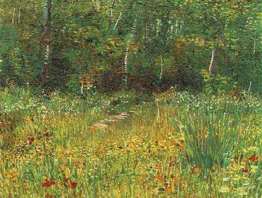Park at Asnieres in Spring