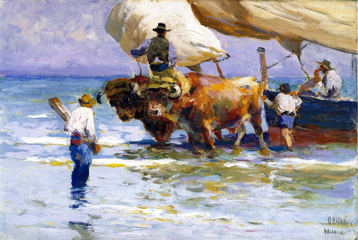 Waiting to Brace the Boat